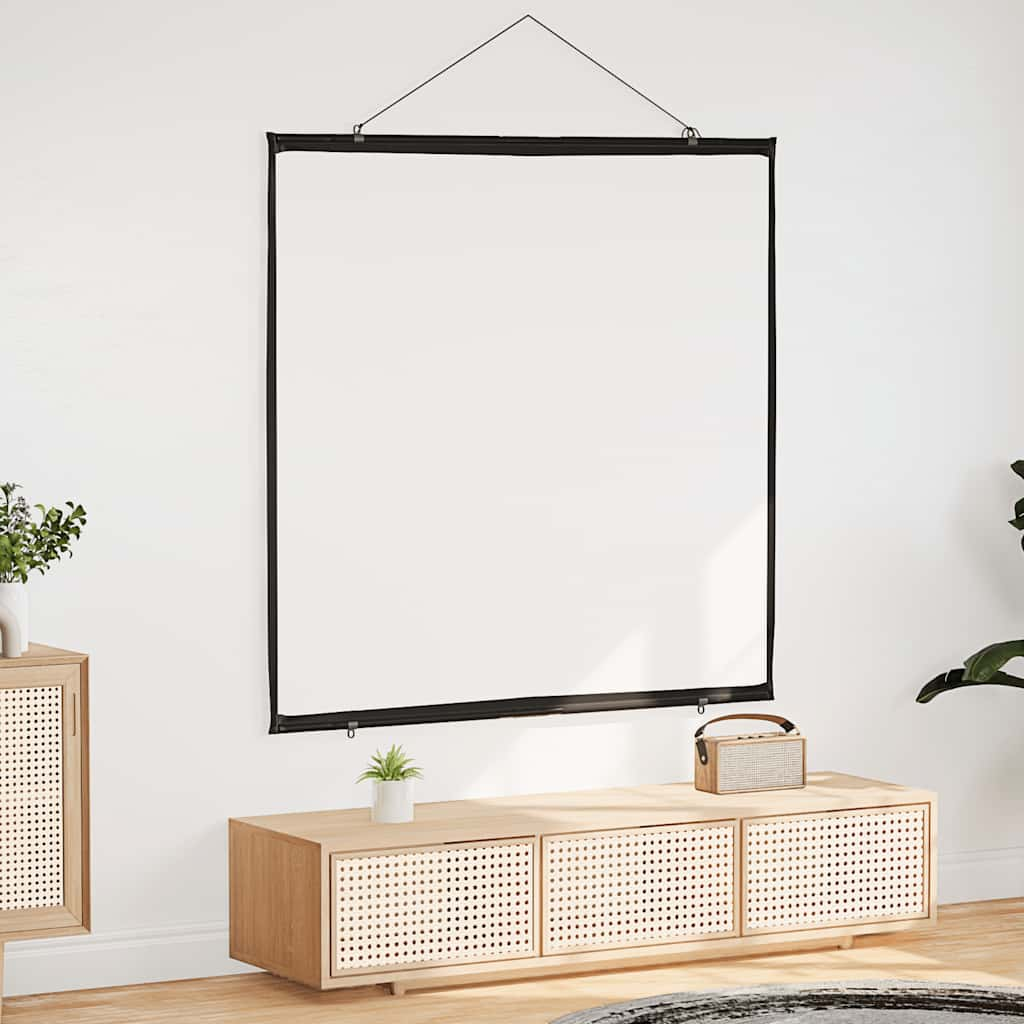 Vidaxl projectiescherm wandhangend 67 inch 1:1