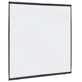 Vidaxl Projection Screen Wall Visící 89 palců 1: 1