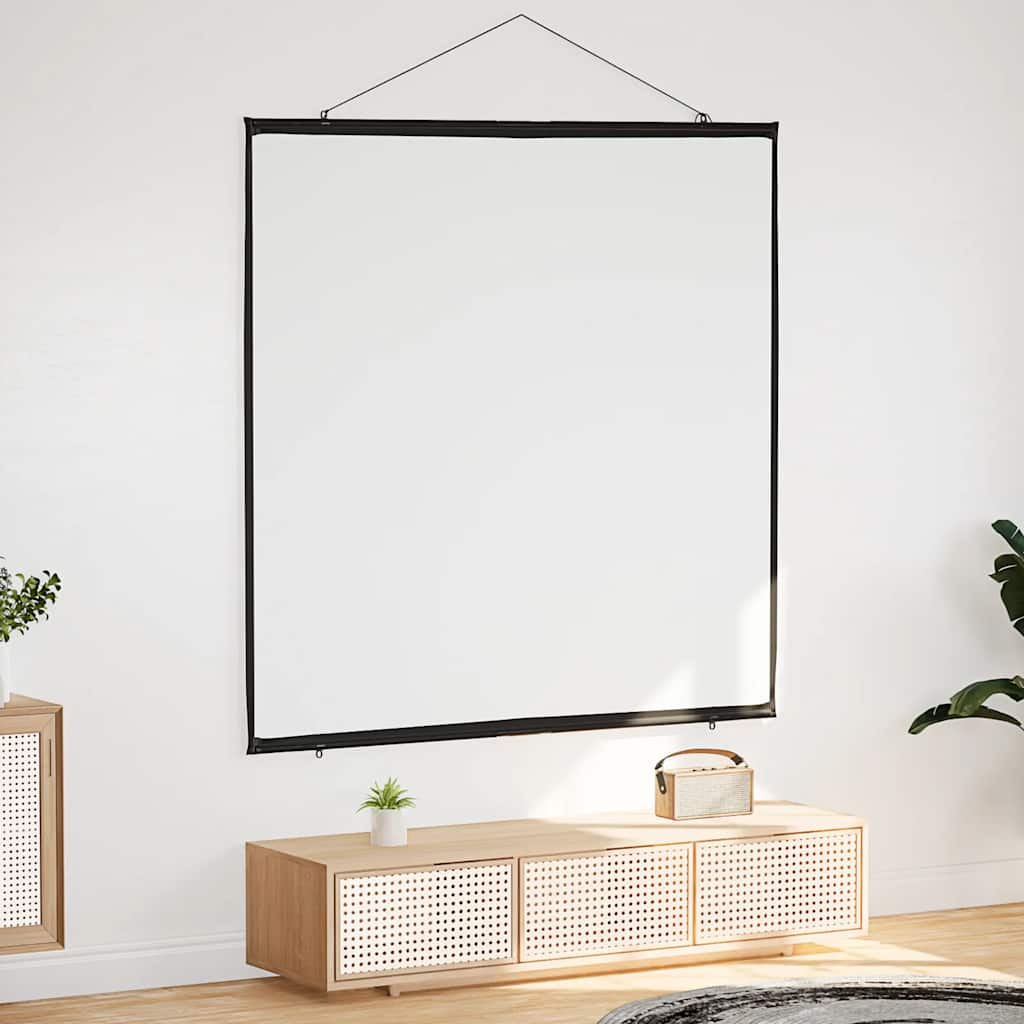 VidaXL projection screen Wall hanging 89 inch 1: 1