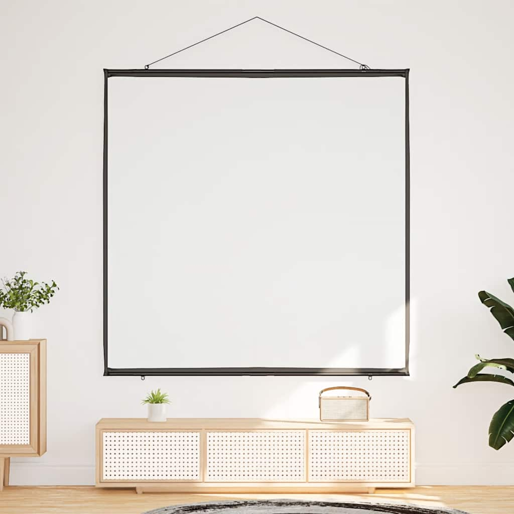 VidaXL projection screen Wall hanging 89 inch 1: 1