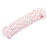 Vidaxl Zugschnur-Starterschnur weiß und rot ø4 mm 10 m Nylon