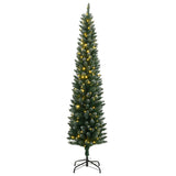 VidaXL Künstlicher Weihnachtsbaum schmal mit 150 LEDs 120 cm