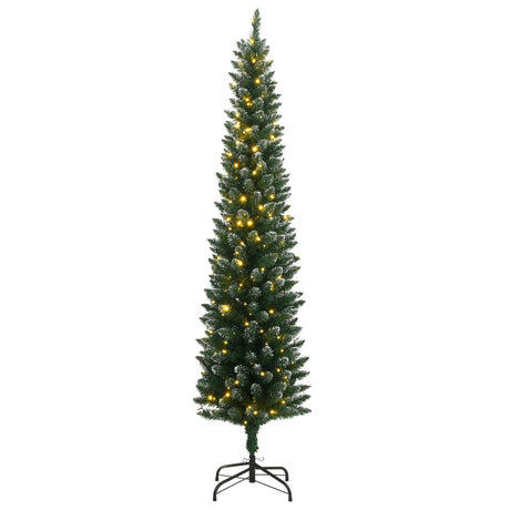 Vidaxx künstlicher Weihnachtsbaum schmal mit 150 LEDs 120 cm