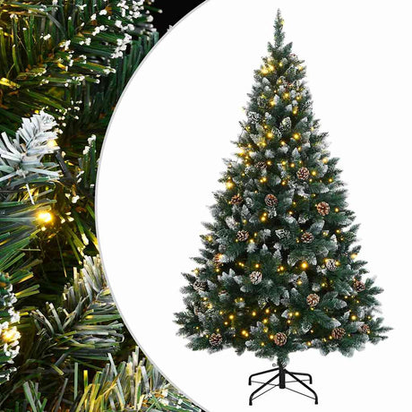 VidaXL Künstlicher Weihnachtsbaum mit 150 LEDs 120 cm