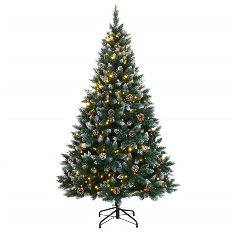 Vidaxl kunstkerstboom met 300 led's 210 cm