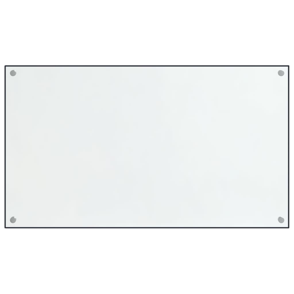 Vidaxl Splash -Hifts Kitchen 2 ST 70x50 cm Härdat glas Transparent