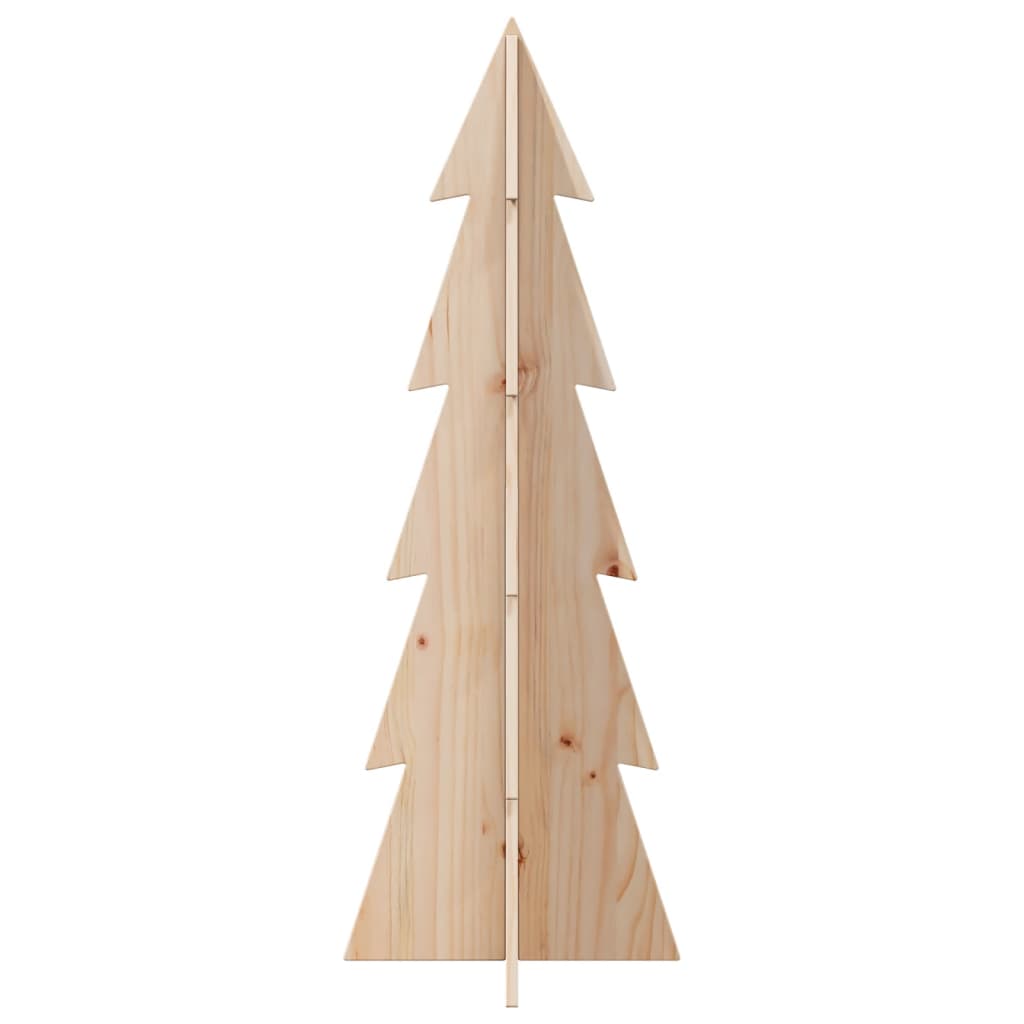 Vidaxx Weihnachtsdekoration Weihnachtsbaum 112 cm aus massivem Kiefernholz