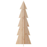 Vidaxx Weihnachtsdekoration Weihnachtsbaum 112 cm aus massivem Kiefernholz