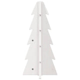 Vidaxx Weihnachtsdekoration Weihnachtsbaum 49 cm massives Kiefernholz weiß