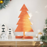 Vidaxx Weihnachtsdekoration Weihnachtsbaum 80 cm massives Kiefernholz, waschbraun