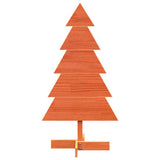 Vidaxx Weihnachtsdekoration Weihnachtsbaum 100 cm massives Kiefernholz, waschbraun
