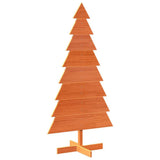 Vidaxx Weihnachtsdekoration Weihnachtsbaum 150 cm massives Kiefernholz, waschbraun