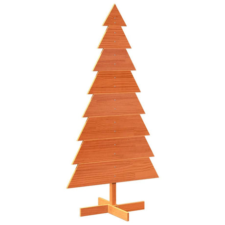 Vidaxx Weihnachtsdekoration Weihnachtsbaum 150 cm massives Kiefernholz, waschbraun