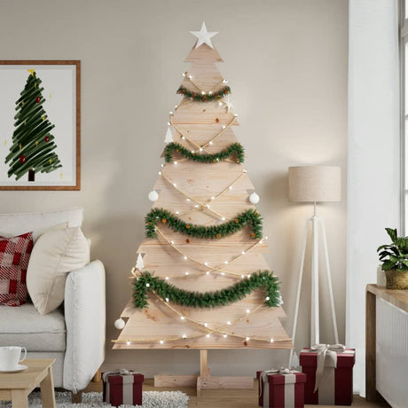 Vidaxx Weihnachtsdekoration Weihnachtsbaum 180 cm aus massivem Kiefernholz