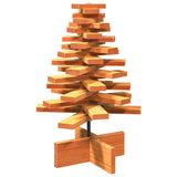 Vidaxx Weihnachtsdekoration Weihnachtsbaum 60 cm massives Kiefernholz, waschbraun