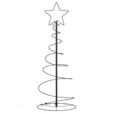 Vidaxl led-kerstboom 80 leds warm wit 120 cm