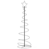 Vidaxxl LED-Weihnachtsbaum 120 LEDs warmweiß 180 cm
