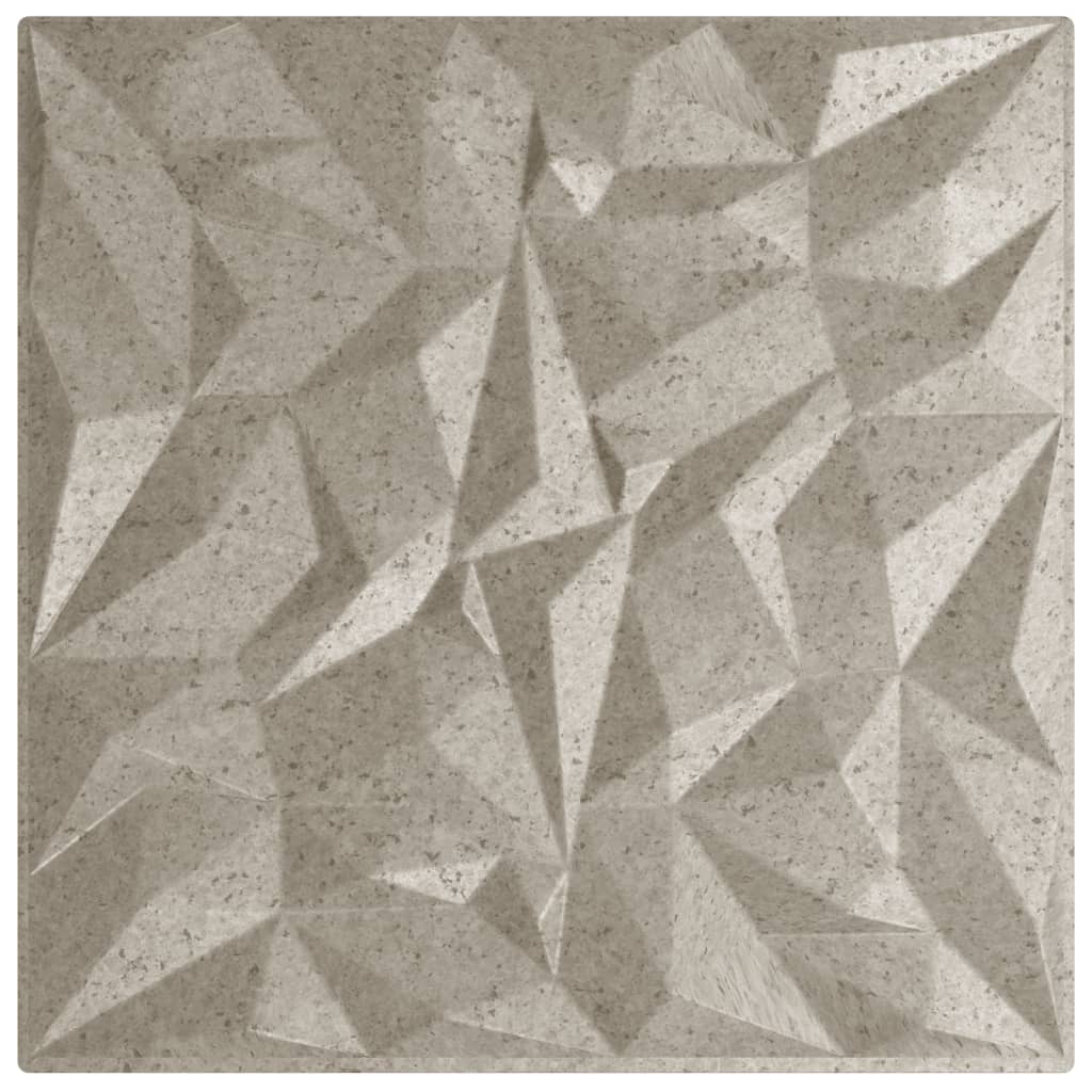 Vidaxx 24 Stück Wandpaneele Amethyst 6 m² 50x50 cm XPS Beton