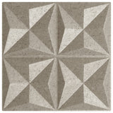 Vidaxx 24 Stück Wandpaneele Origami 6 m² 50x50 cm XPS-Beton