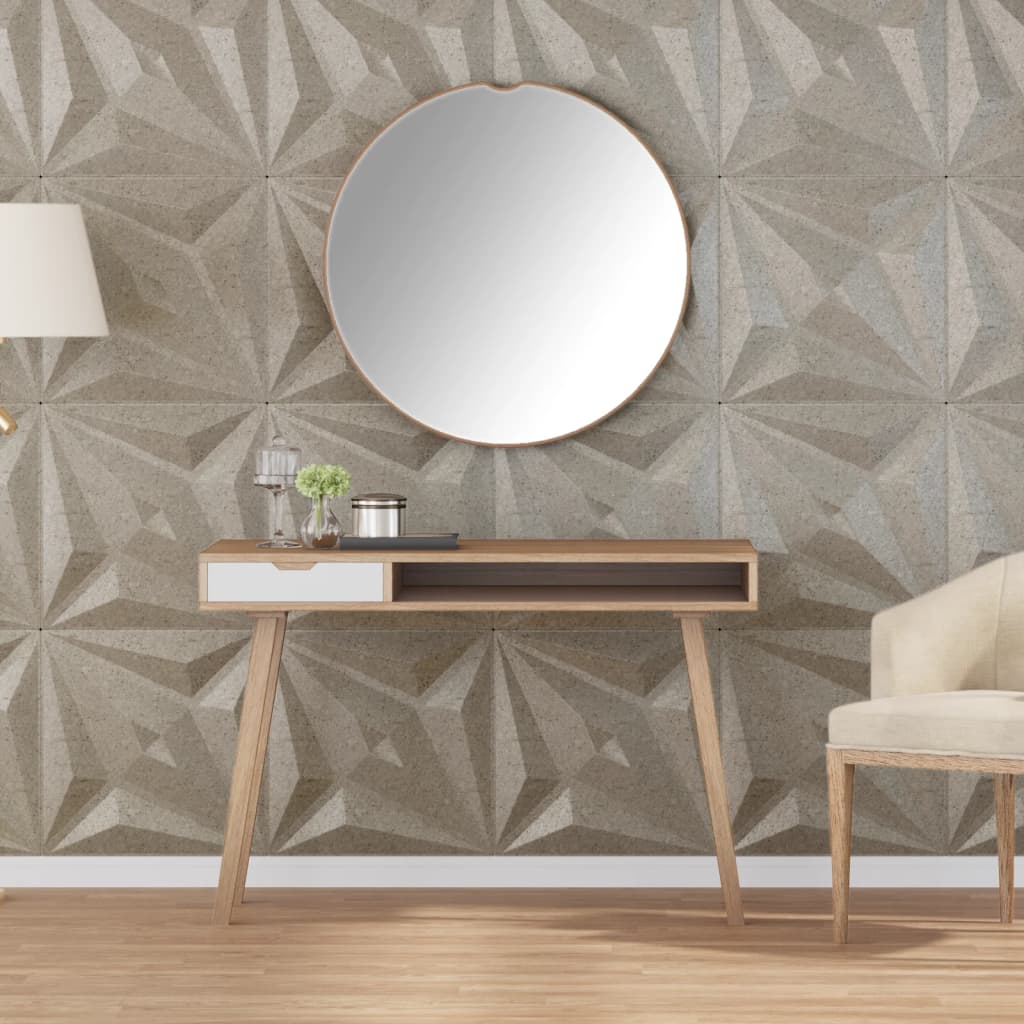 Vidaxx 24 Stück Wandpaneele Stern 6 m² 50x50 cm XPS Beton