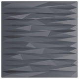 Vidaxx 48 Stück Wandpaneele Stein 12 m² 50x50 cm XPS grau