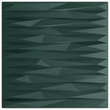 VidaXL 48 Stück Wandpaneele Stein 12 m² 50x50 cm XPS grün