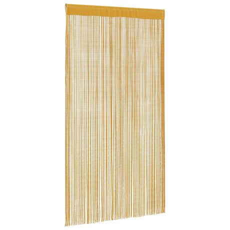Vidaxl koordgordijnen 2 st 140x250 cm goudkleurig
