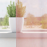 Vidaxl gordijnen voile met doorvoertules 2 st 140x175 cm lichtroze