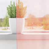 Vidaxl gordijnen voile met lussen 2 st 140x140 cm roze