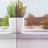 Vidaxl gordijnen voile met lussen 2 st 140x225 cm paars