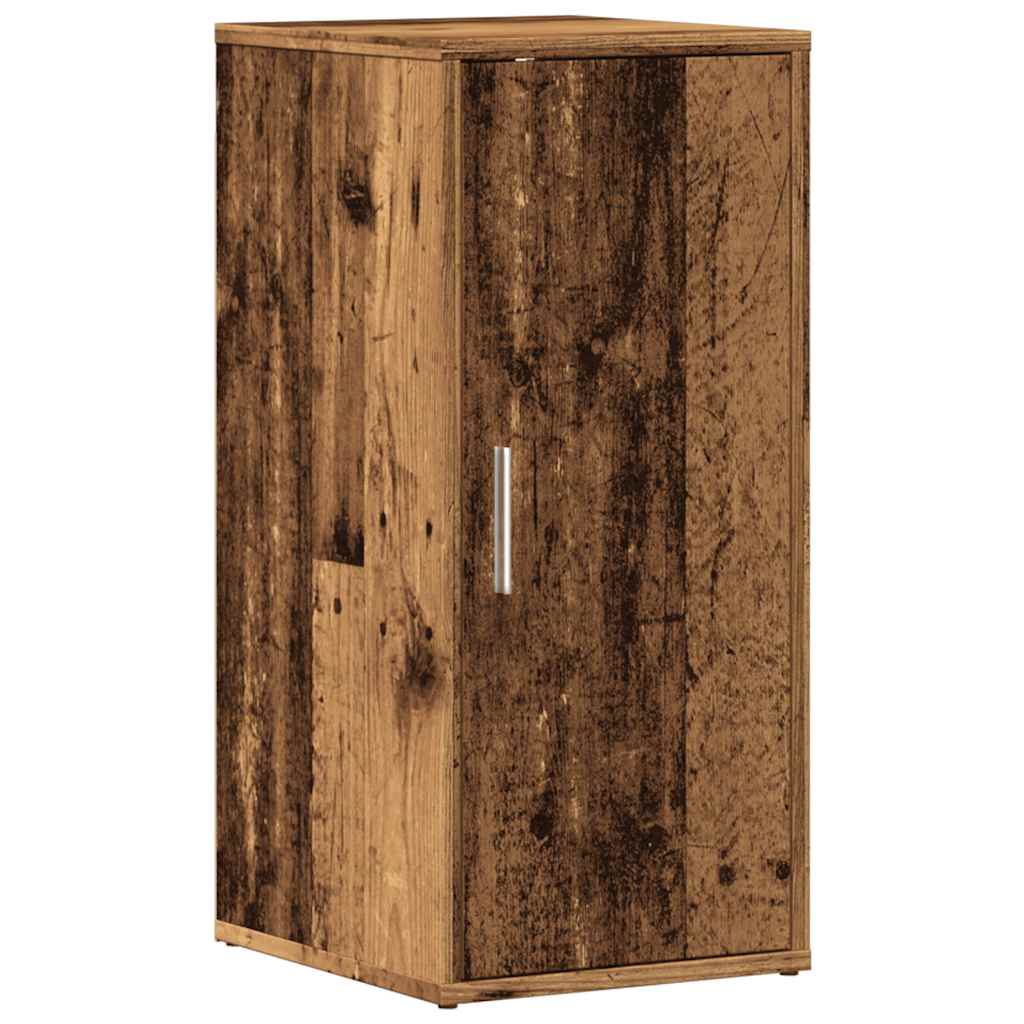 VIDAXL -Schuhschrank 32x35x70 cm verarbeitetes Holz Oldholz -gelöscht