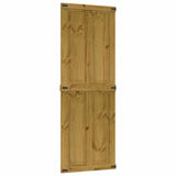 Puerta corredera Vidaxl Corona 80x210 cm de pino sólido