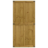 Puerta corredera Vidaxl Corona 90x210 cm de pino sólido