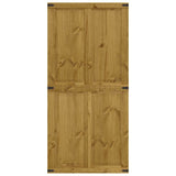 Puerta corredera Vidaxl Corona 100x210 cm de pino sólido