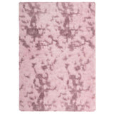 Vidaxl hoogpolig vloerkleed navarra 120x170 cm polyester stoffig roze