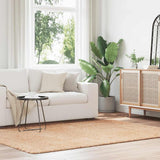 Vidaxl hoogpolig vloerkleed navarra 160x230 cm polyester beige