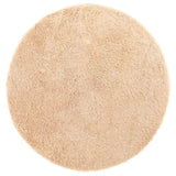 Vidaxl hoogpolig vloerkleed navarra 240x240 cm polyester beige