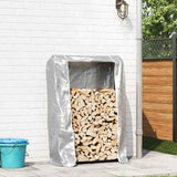 Vidaxx Kaminholzregal mit Regenschutz 100x25x150 cm verzinkter Stahl