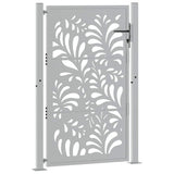 Vidaxl poort met golfontwerp 100x150 cm weervast staal
