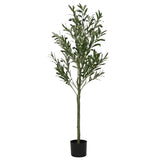 Vidaxl kunstolijfboom 450 blaadjes 120 cm groen