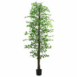Vidaxl kunst ficus plant 2016 bladeren 300 cm groen