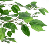 Vidaxl kunst ficus plant 2016 bladeren 300 cm groen