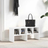 Vidaxl shoe rack stackable 89.5x30x40 cm white