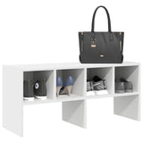 Vidaxl shoe rack stackable 89.5x30x40 cm white