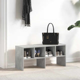 Vidaxl shoe rack stackable 89.5x30x40 cm concrete price