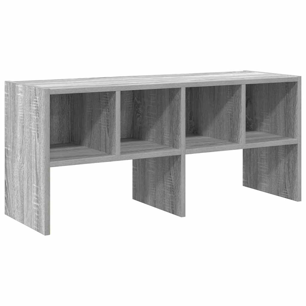 Vidaxl Schong Rack stackable 89,5x30x40 cm Grey Sonoma oak faarweg