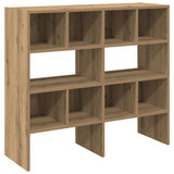 Vidaxl Schong Racken 2 st Stackable 89.5x3034 cm artikalal Oak