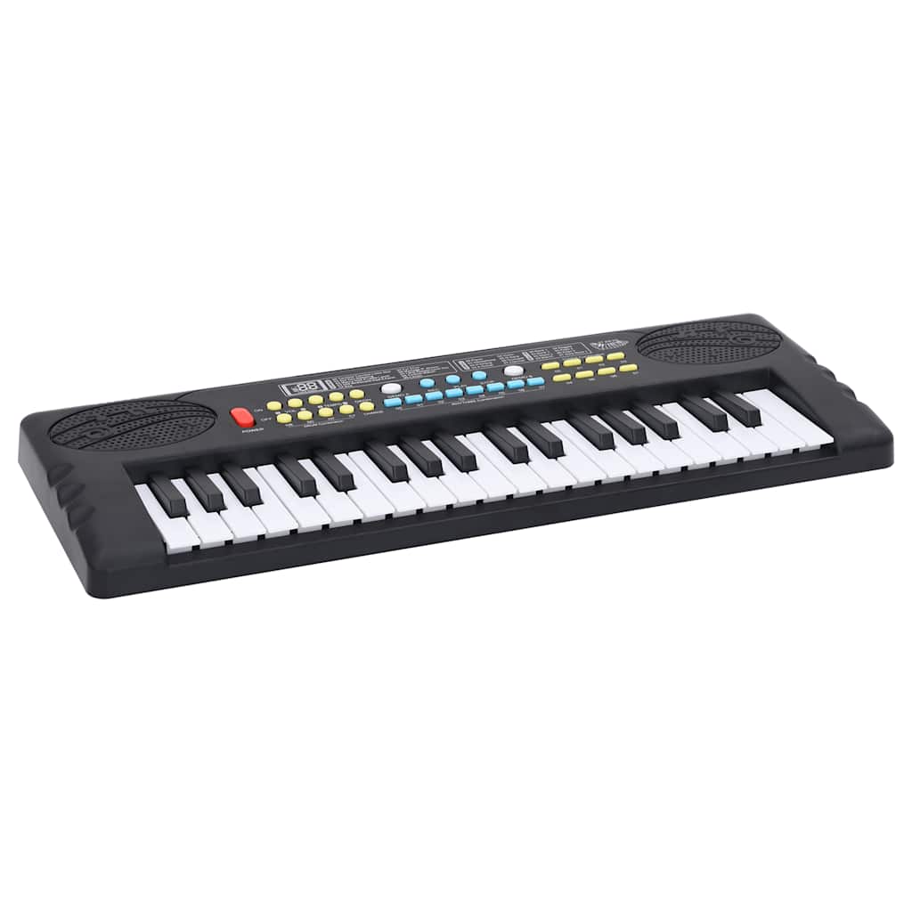 Vidaxxl Klavier-E-Keyboard mit 37 Tasten und Mikrofon