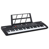 Vidaxxl 61-Tasten-Piano-Elektrotastatur mit Notenständer