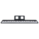 Vidaxxl 88-Tasten-Piano-Elektrotastatur mit Notenständer